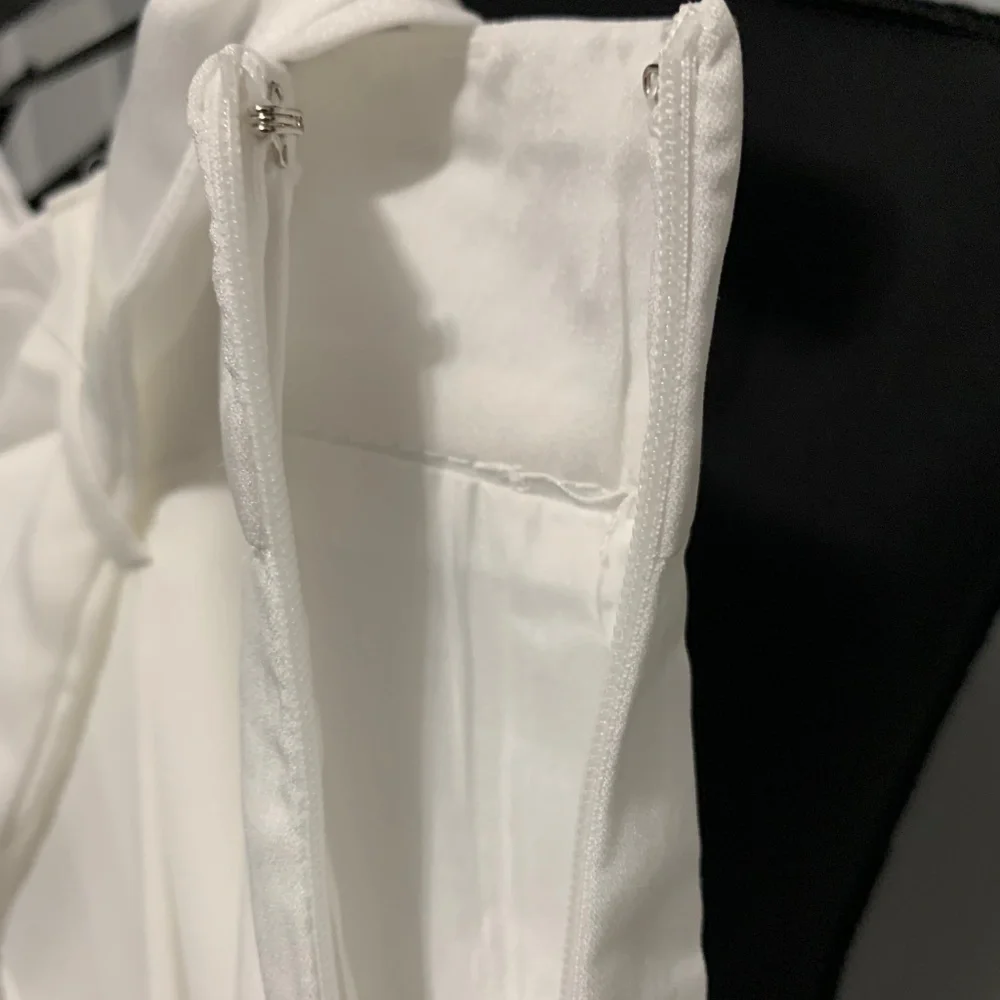 NWT White Wide Leg Pants - Picture 5 of 10